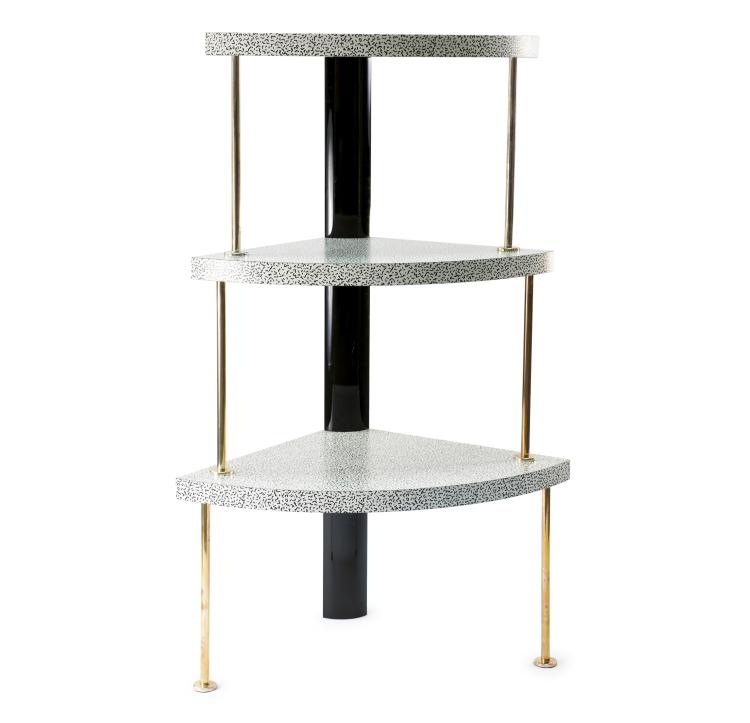 Hauptbild zu Objekt, 'Cantone' corner cabinet, 1981, Ettore Sottsass, Zanotta, Nova Milanese, 140B 381