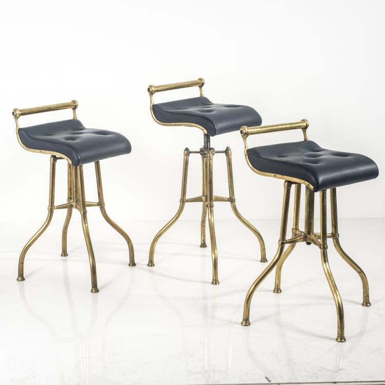 Bild 2 zu Objekt, Three barstools, c. 1895, England, 139B 206