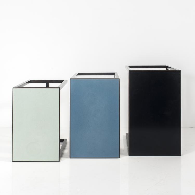 Bild 3 zu Objekt, Three nesting tables, 1960s, Egon Eiermann, Wilde & Spieth, Esslingen (zugeschrieben), 139A 157