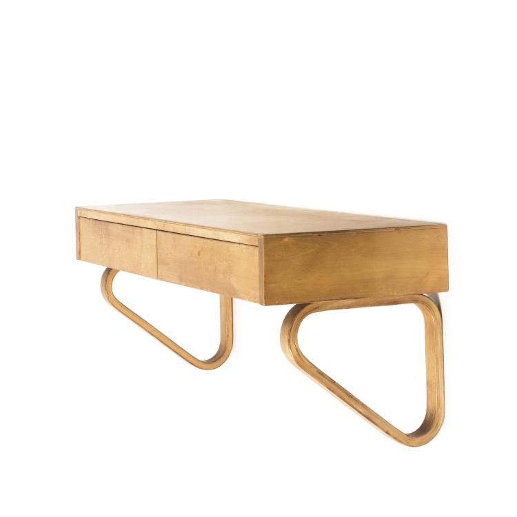 Hauptbild zu Objekt, Small shelf with two drawers, c. 1936-38, Alvar Aalto, Artek, Helsinki, 139B 247