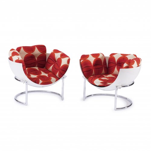 Two 'Joker' easy chairs, c. 1966