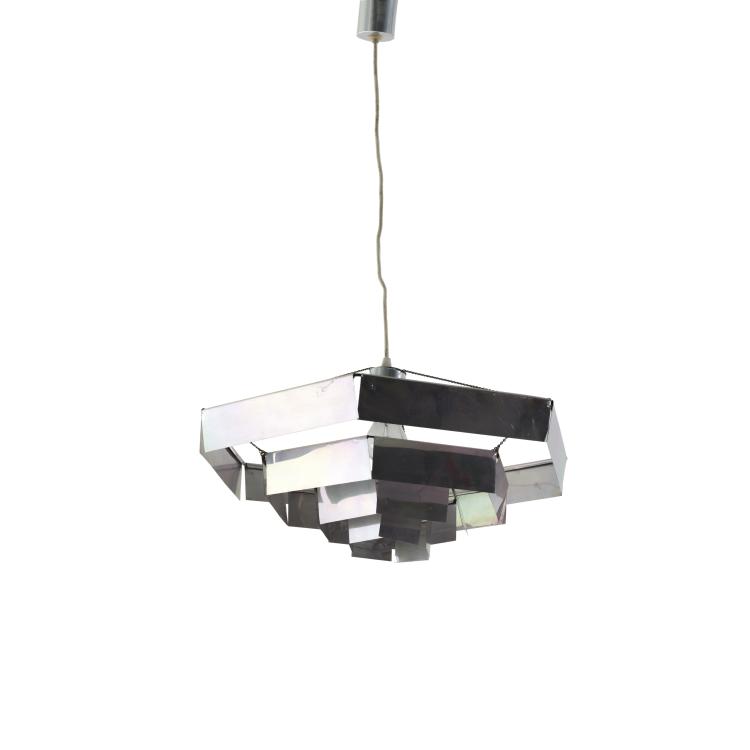 Hauptbild zu Objekt, 'Esagonale' ceiling light, 1964, Bruno Munari, Danese, Mailand, 139B 472