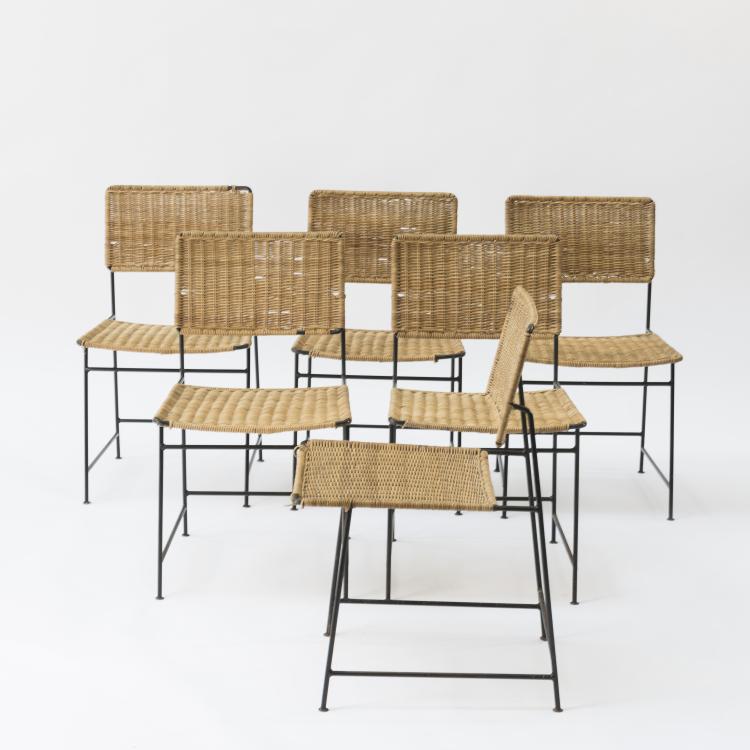 Bild 1 zu Objekt, Sechs St&uuml;hle 'SW 88', 1954, Wilde & Spieth, Esslingen, 139A 120