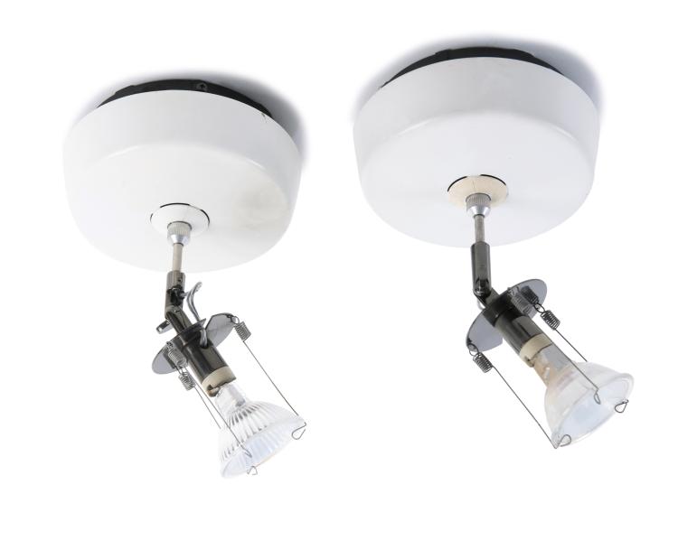 Hauptbild zu Objekt, Two 'Lucy' ceiling lights, c. 1970, Arteluce, Mailand, 140B 275