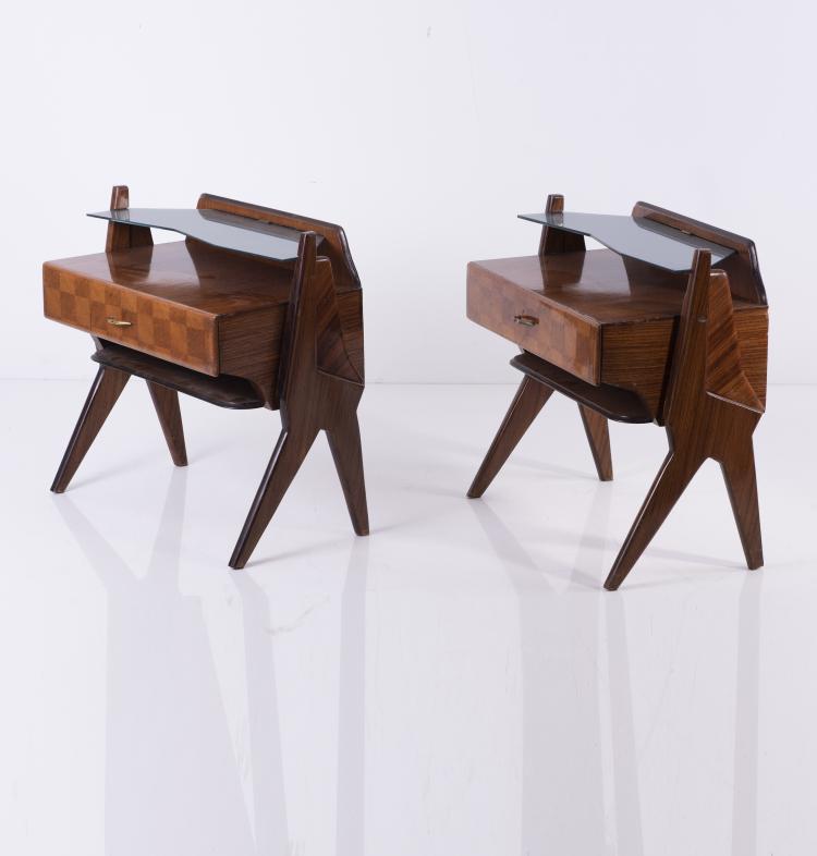 Bild 5 zu Objekt, Zwei Nachttische, 1940er Jahre , Vittorio Dassi, Dassi, Lissone, 140B 118