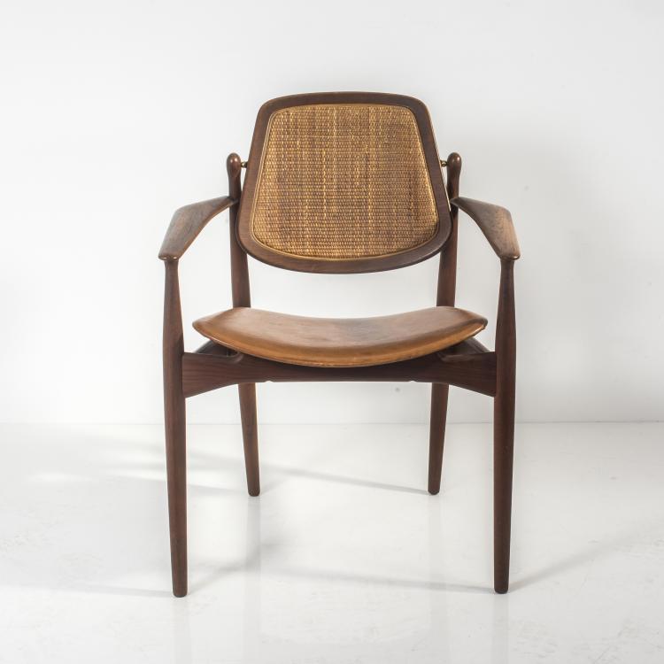 Bild 1 zu Objekt, 'FD 186' armchair, 1956, Arne Vodder, France & Daverkosen, Kopenhagen, 139B 342