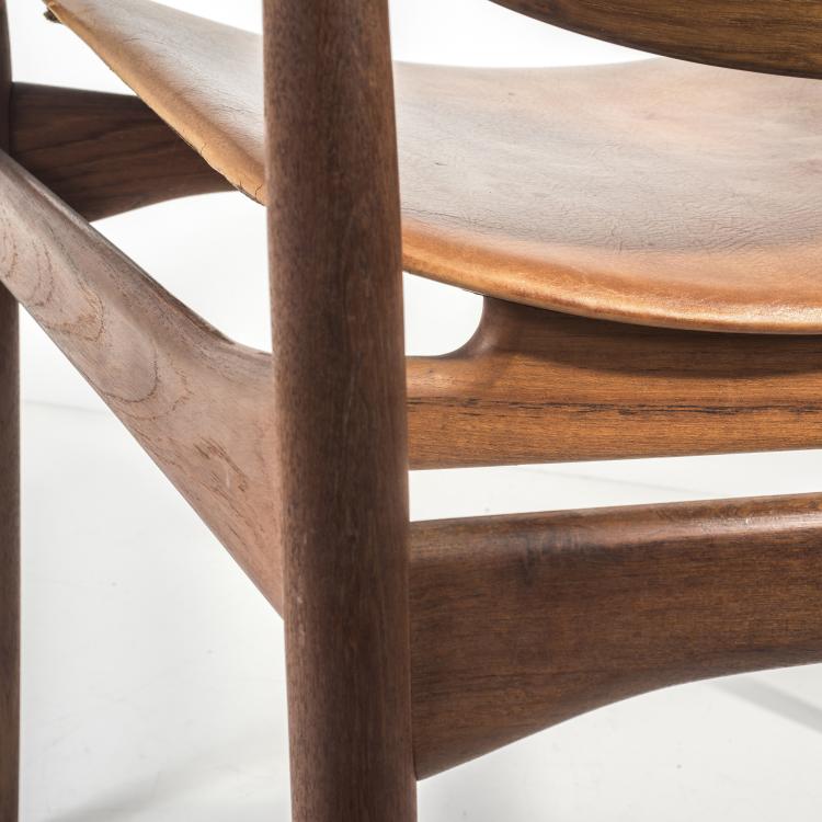 Bild 7 zu Objekt, 'FD 186' armchair, 1956, Arne Vodder, France & Daverkosen, Kopenhagen, 139B 342