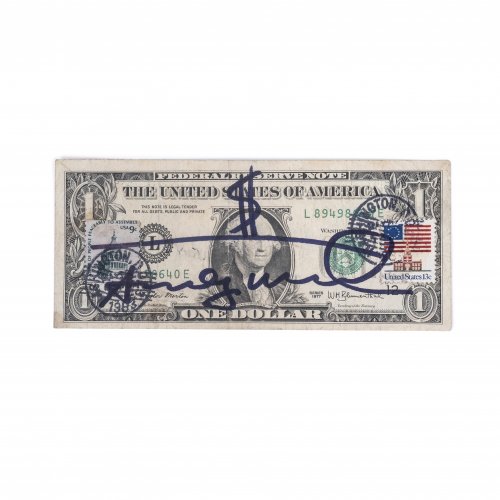 'One Dollar', 1977 (Serie), 1984 (Poststempel)