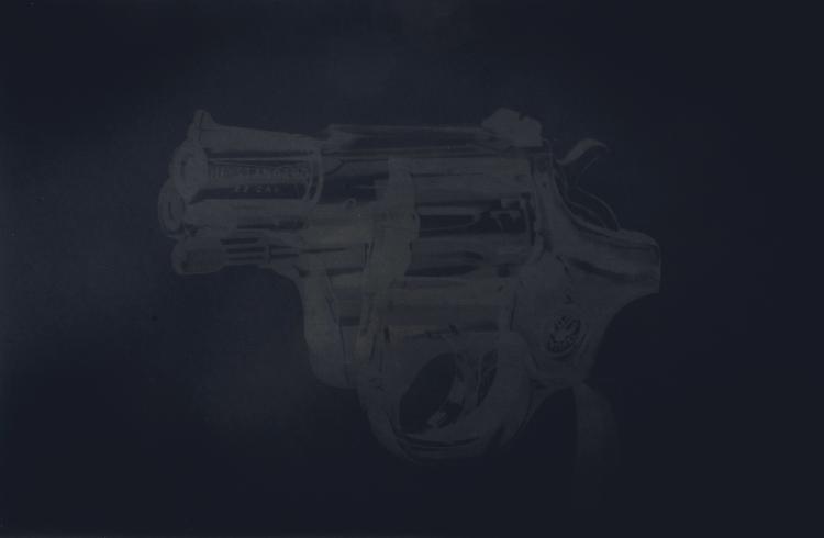 Hauptbild zu Objekt, nach 'Gun', 1981-1982, Andy Warhol, Editeur Jocelyn Garrey Gallery Paris., 138C 866