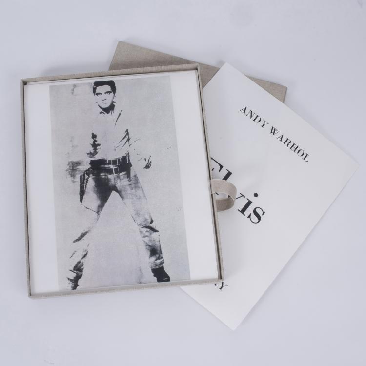 Bild 1 zu Objekt, Mappenwerk 'Elvis' editiert von der Fremant Gallery New York City, nach 1987  , Andy Warhol, Fremant Gallery New York City, 138C 868