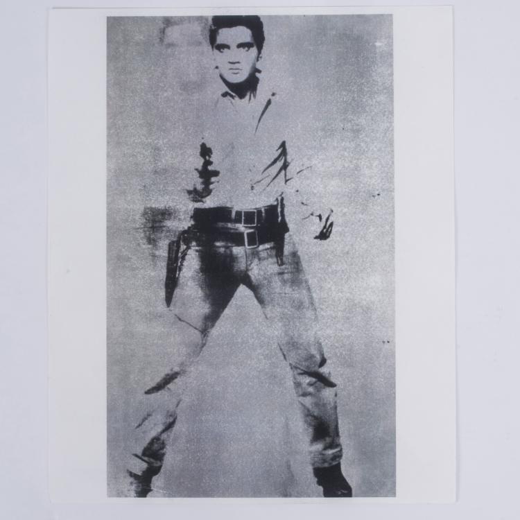Bild 3 zu Objekt, Mappenwerk 'Elvis' editiert von der Fremant Gallery New York City, nach 1987  , Andy Warhol, Fremant Gallery New York City, 138C 868