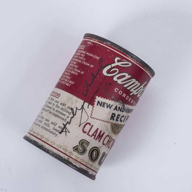 Bild 1 zu Objekt, Soup Can 'Campbell's Clam Chowder', probably 1960s , Andy Warhol, 138C 862