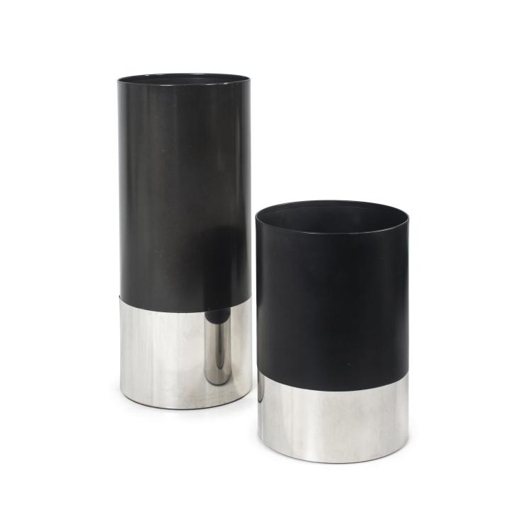 Hauptbild zu Objekt, 'Cartuccia' wastepaper basket and umbrella stand, c. 1970, Luigi Caccia Dominioni, Azucena, Mailand, 139B 578