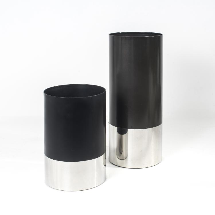 Bild 1 zu Objekt, 'Cartuccia' wastepaper basket and umbrella stand, c. 1970, Luigi Caccia Dominioni, Azucena, Mailand, 139B 578