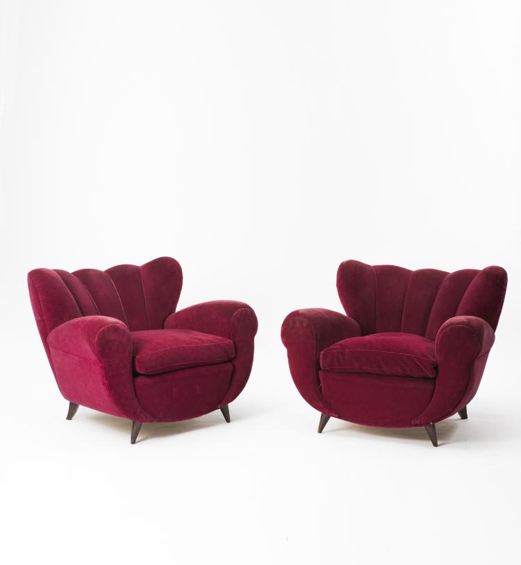 Bild 1 zu Objekt, Two easy chairs, 1940s, Italien, 139B 250
