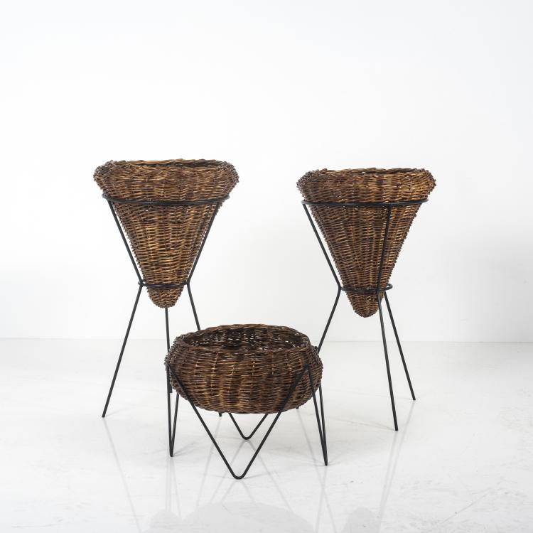 Bild 1 zu Objekt, Three flower stands, c. 1950, Italien, 140B 162