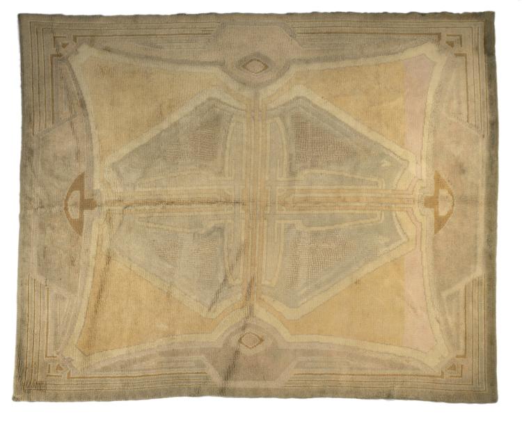 Hauptbild zu Objekt, Teppich, 1904, Henry van de Velde, Bosse, August, Weimar (Vertrieb), 142A 004