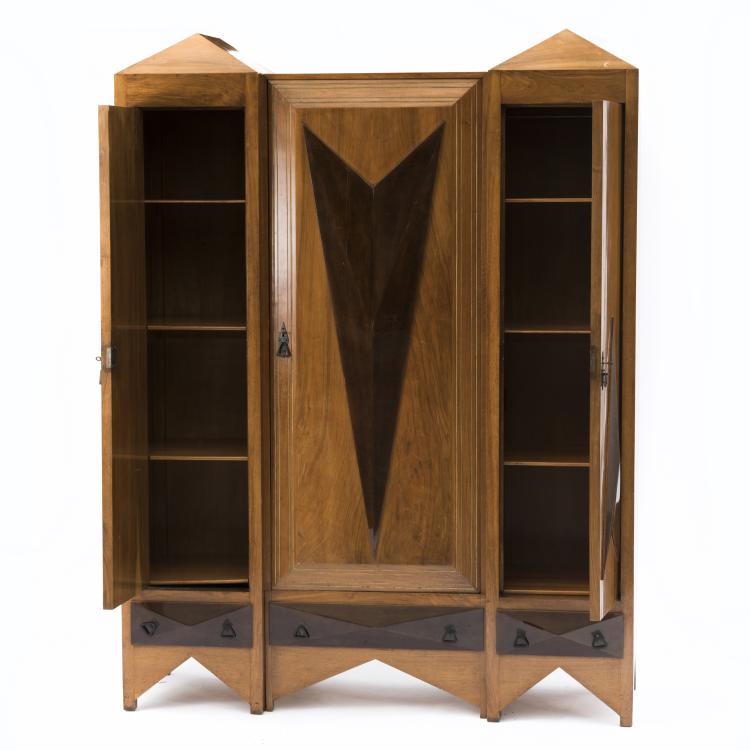 Bild 2 zu Objekt, Cubist wardrobe, c. 1912, &Ouml;sterreich-Ungarn, 142A 019