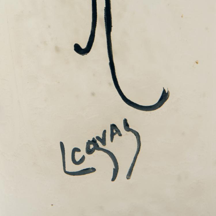 Bild 2 zu Objekt, 'Violettes' vase, 1920s, Legras & Cie., Saint-Denis, 138B 253