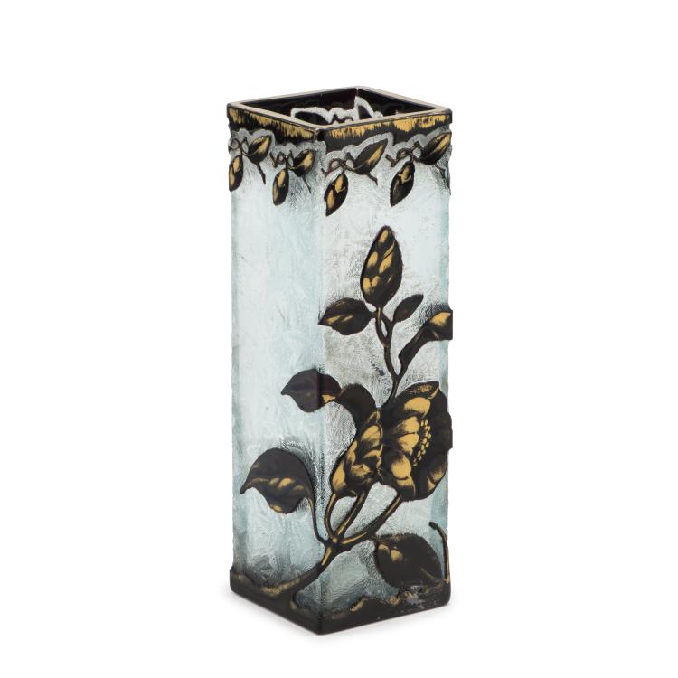 Hauptbild zu Objekt, 'Magnolias' vase, c1880, Baccarat, Cristallerie de, 138B 97