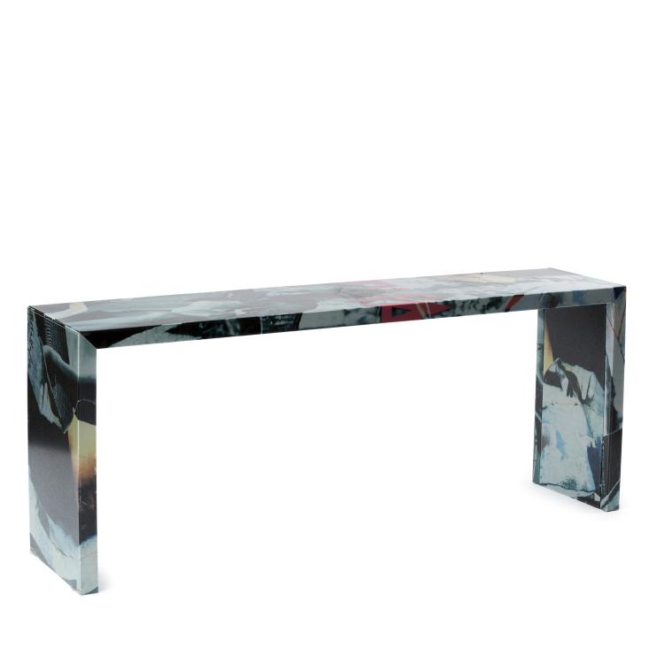 Hauptbild zu Objekt, Console table from the 'Decollage' series, 2005, Mimmo Rotella, Zerodisegno, San Giuliano Vecchio, 139B 647