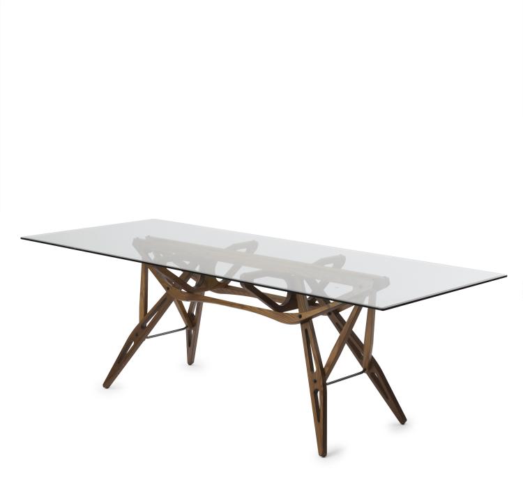 Hauptbild zu Objekt, '2320 Reale' table, 1946, Carlo Mollino, Zanotta, Mailand, 140B 129