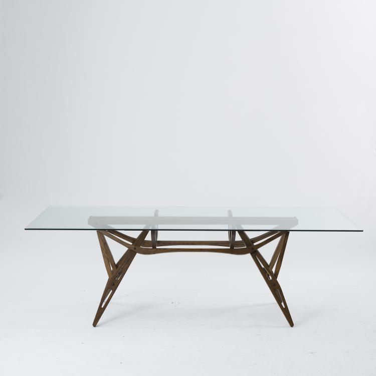Bild 1 zu Objekt, '2320 Reale' table, 1946, Carlo Mollino, Zanotta, Mailand, 140B 129