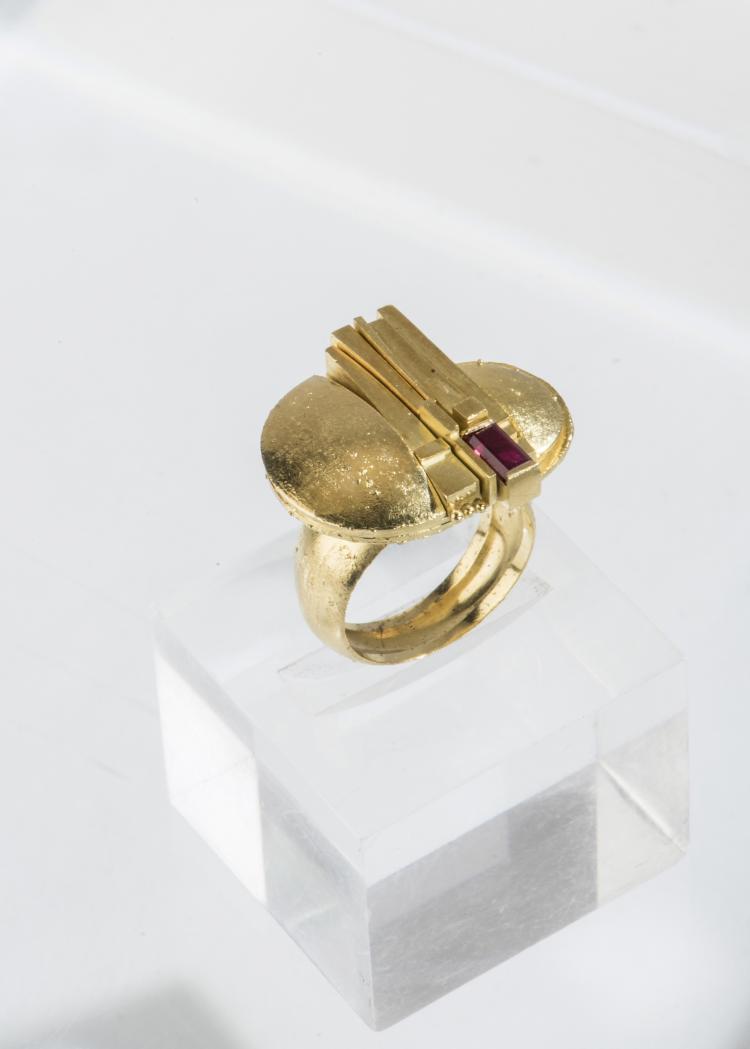 Bild 1 zu Objekt, Ring, Othmar Zschaler, 142B 227