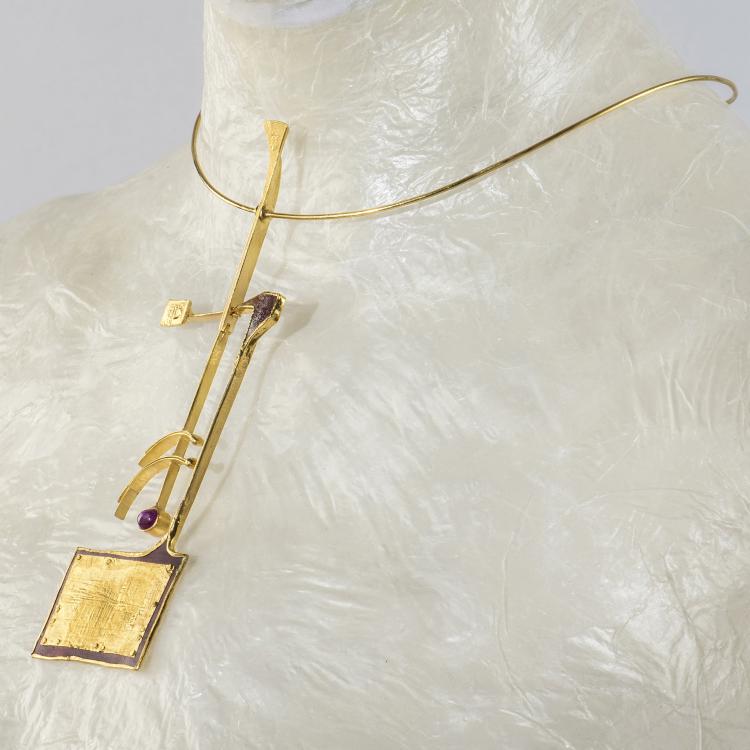 Hauptbild zu Objekt, Necklace, 1969, Uwe B&ouml;ttinger, 142B 170
