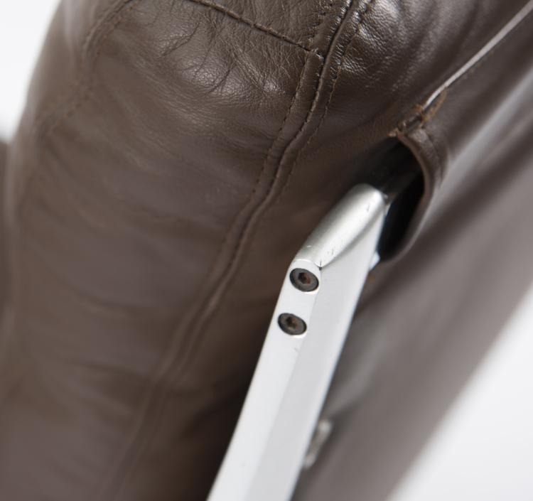 Bild 5 zu Objekt, Two 'FK 85' easy chairs and one ottoman, c. 1968, J&oslash;rgen Kastholm, Kill International, Fellbach, 139B 516