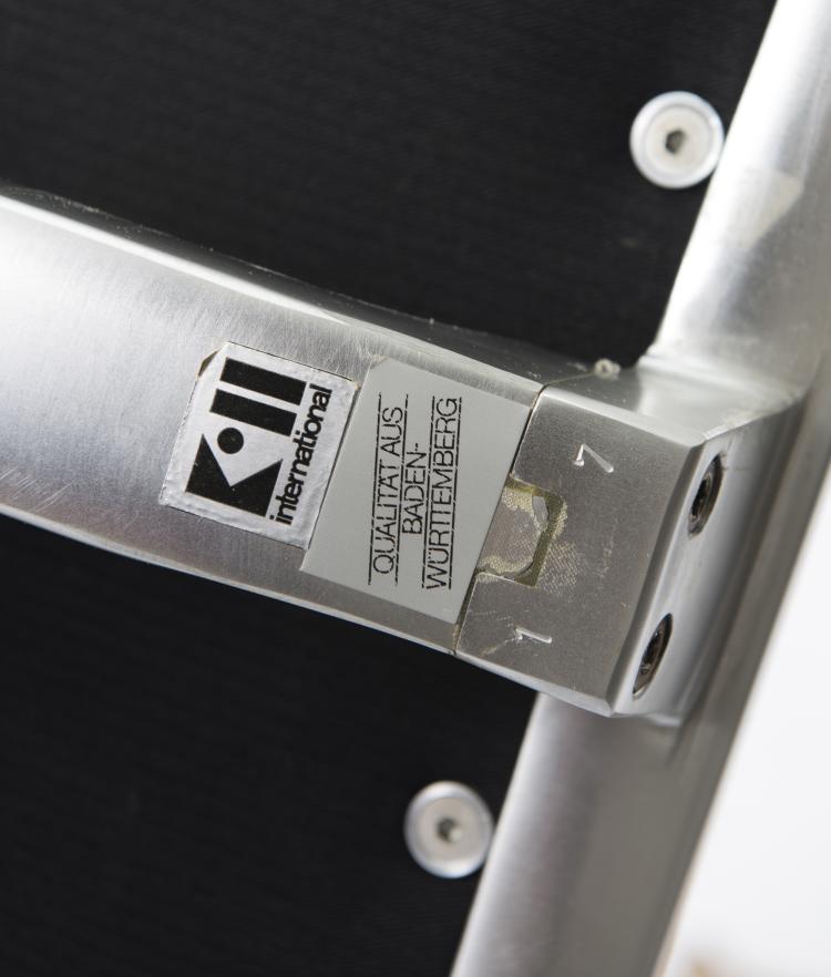 Bild 7 zu Objekt, Two 'FK 85' easy chairs and one ottoman, c. 1968, J&oslash;rgen Kastholm, Kill International, Fellbach, 139B 516