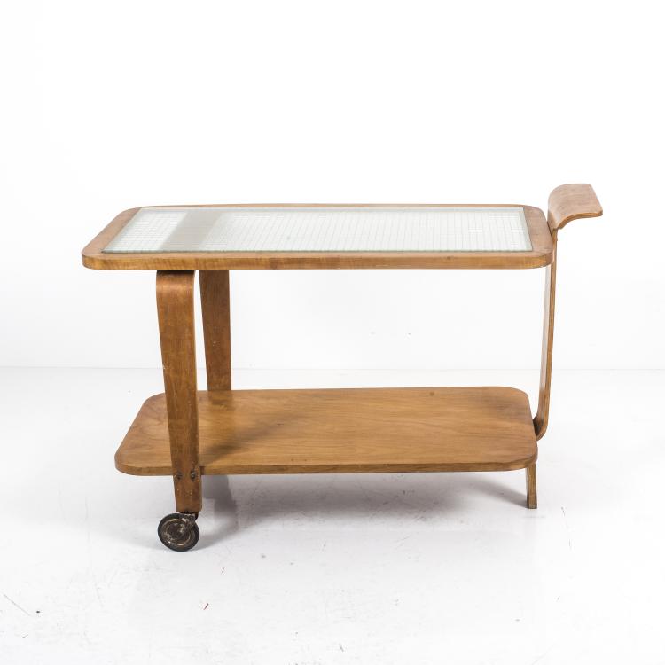 Bild 1 zu Objekt, Serving cart, 1953, Den Boer, Gouda, 139B 286