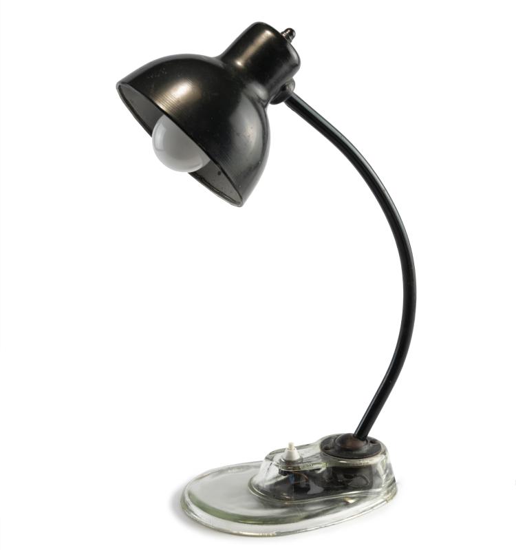 Hauptbild zu Objekt, '1115 drg' table light, past 1940, Marianne Brandt, K&ouml;rting & Mathiesen, Leipzig-Leutzsch, 139A 84