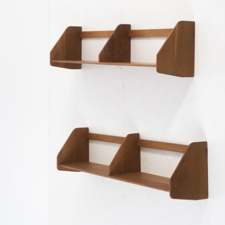 Bild 1 zu Objekt, Five wall shelves, c. 1955, Ry-M&ouml;bler, Kopenhagen, 139B 332