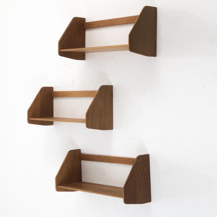 Bild 3 zu Objekt, Five wall shelves, c. 1955, Ry-M&ouml;bler, Kopenhagen, 139B 332