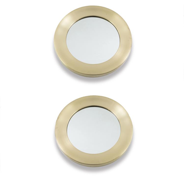 Hauptbild zu Objekt, Two '133' mirrors, c. 1965, Troed Nilsson, Glasm&auml;ster, Markaryd, 139B 485