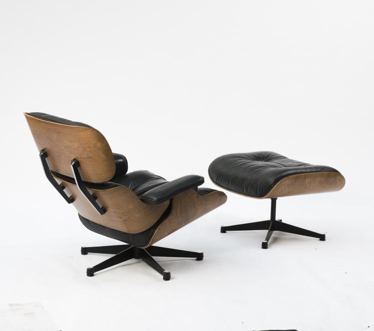 Bild 8 zu Objekt, Armlehnsessel 'Lounge Chair 670' mit Ottoman '671', 1956, Vitra Design, Weil am Rhein f&uuml;r Herman Miller, Zeeland, 139B 334