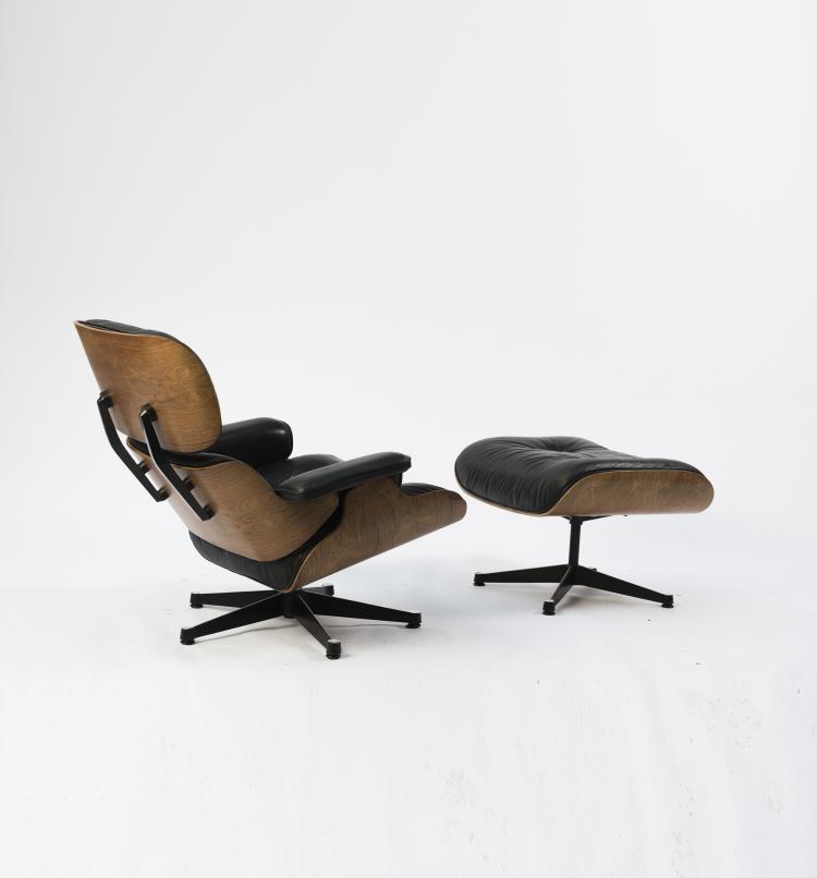 Bild 10 zu Objekt, Armlehnsessel 'Lounge Chair 670' mit Ottoman '671', 1956, Vitra Design, Weil am Rhein f&uuml;r Herman Miller, Zeeland, 139B 334