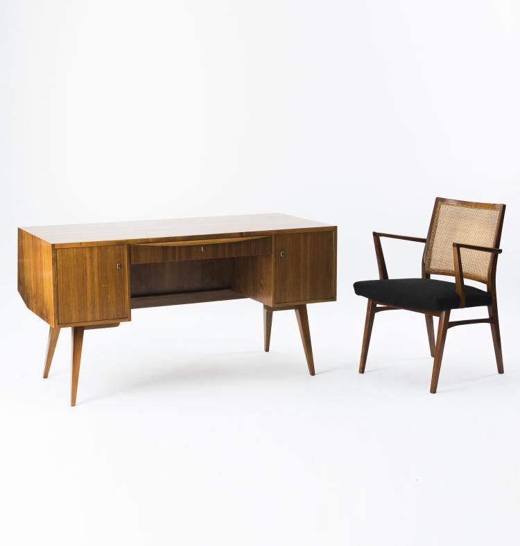 Bild 1 zu Objekt, Armchair, c. 1960, Vereinigte Werkst&auml;tten, M&uuml;nchen, 139A 154