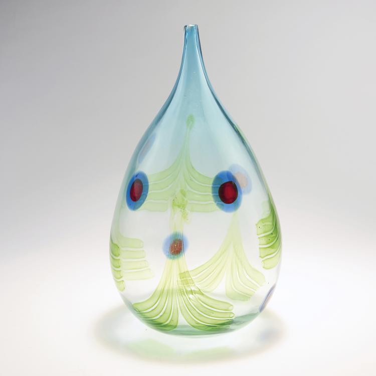 Hauptbild zu Objekt, 'Pavone' vase, c. 1957, Anzolo Fuga, A.Ve.M., Murano, 140C 510