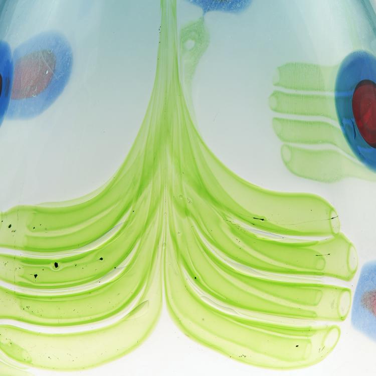 Bild 2 zu Objekt, 'Pavone' vase, c. 1957, Anzolo Fuga, A.Ve.M., Murano, 140C 510