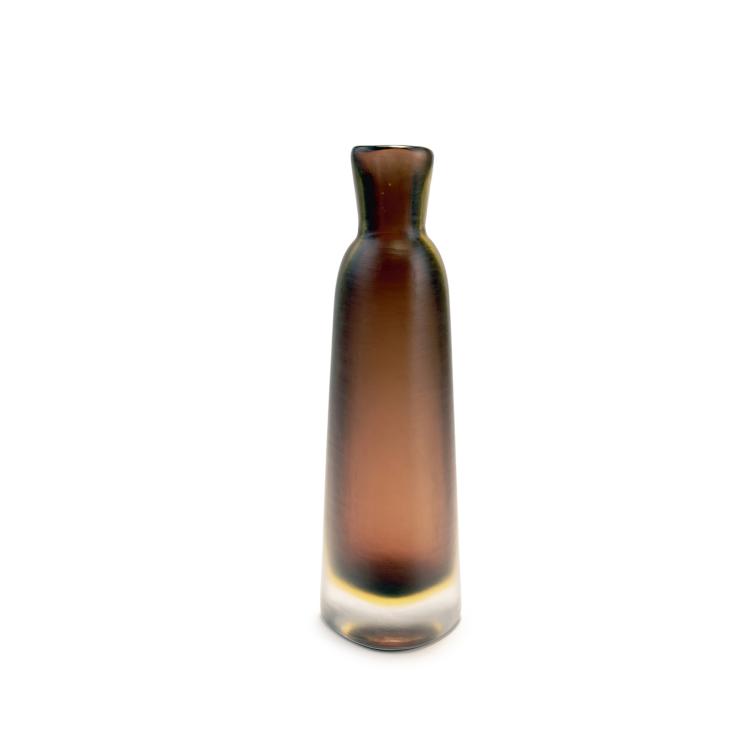 Hauptbild zu Objekt, 'Inciso' bottle, 1956/57, Paolo Venini, Venini & C., Murano, 140C 548