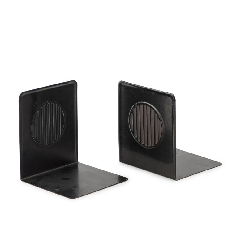 Hauptbild zu Objekt, Two bookends, 1929-32, Marianne Brandt, Ruppelwerk, Gotha (zugeschrieben), 139A 54