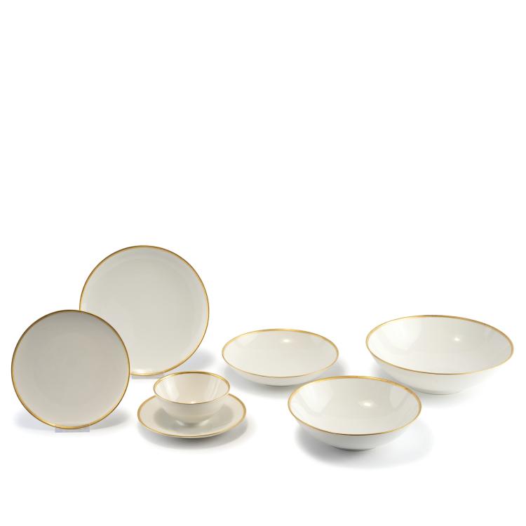 Bild 1 zu Objekt, Speisegeschirr 'Urbino', 1931, Trude Petri, Berlin, KPM, 139A 76