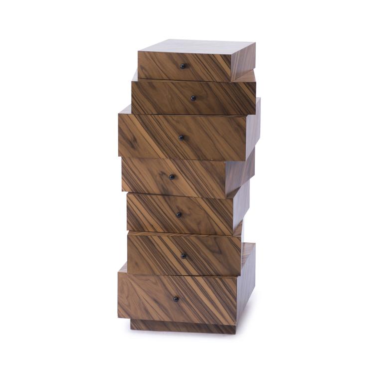 Hauptbild zu Objekt, Kommode 'Schubladenstapel', 1982, Susi Berger, R&ouml;thlisberger Collection, G&uuml;mlingen, 139B 623