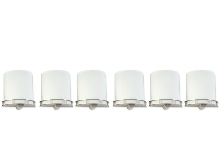 Hauptbild zu Objekt, Six sconces, 1970s, Andr&eacute;e Putman, Lumess, Schweiz, 139B 604