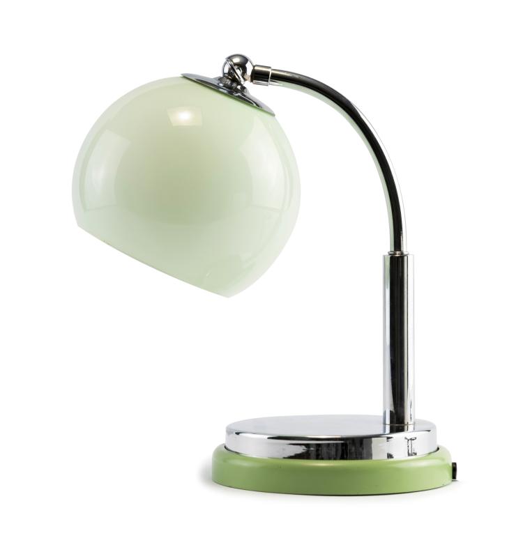 Hauptbild zu Objekt, 'Tastlicht' table light, c. 1934, Marianne Brandt, Gothaer Metallwarenfabrik, 139A 80