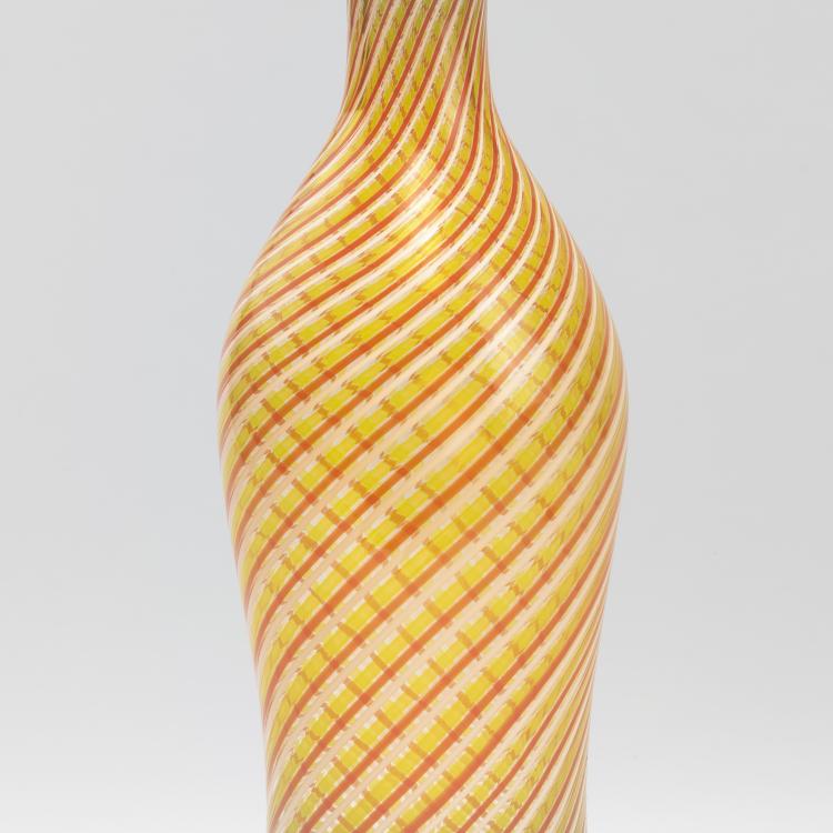 Bild 2 zu Objekt, 'Filigrana semplice girata' bottle and stopper, 1964, Gino Poli, Toso, Aureliano, Murano, 140C 587