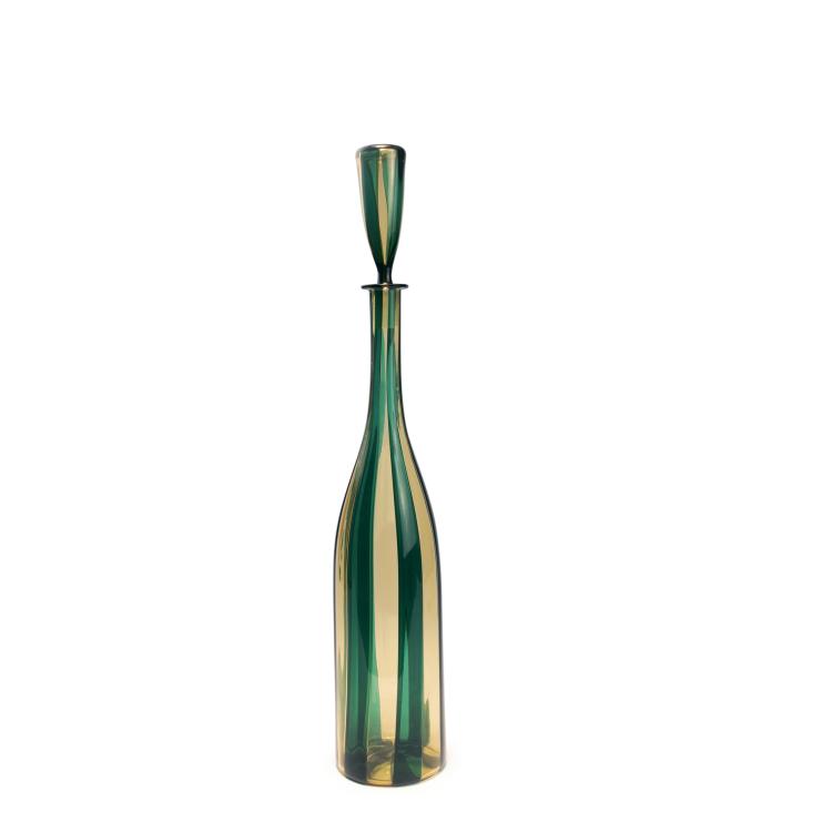 Hauptbild zu Objekt, Bottle with stopper, c. 1960, Toso, Fratelli, Murano, 140C 554