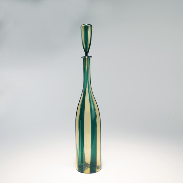 Bild 1 zu Objekt, Bottle with stopper, c. 1960, Toso, Fratelli, Murano, 140C 554